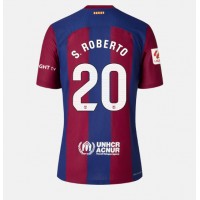 Maglie da calcio Barcelona Sergi Roberto #20 Prima Maglia Femminile 2023-24 Manica Corta